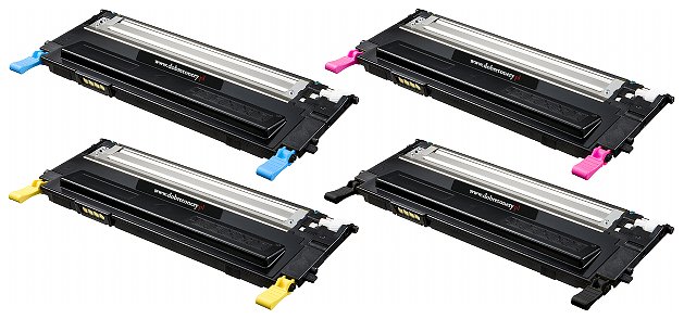 Komplet tonerów zamienników DT1230KPLD do Dell 1230 1235c 1235cn, pasuje zamiast Dell Y124 59310493 C815 59310494 D593 593104952 F479 59310496 CMYK, 1500/1000 stron Komplet tonerów zamienników DT1230KPLD do Dell 1230 1235c 1235cn, pasuje zamiast Dell Y124 59310493 C815 59310494 D593 593104952 F479 59310496 CMYK, 1500/1000 stron