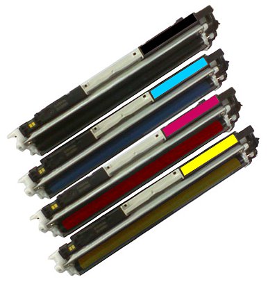 Komplet tonerów zamienników DT1025KPLH do HP Color LaserJet Pro CP1025 CP1025nw 100 M175a M175nw, pasuje zamiast HP CE310A CE311A CE312A CE313A CMYK, 1200 stron Komplet tonerów zamienników DT1025KPLH do HP Color LaserJet Pro CP1025 CP1025nw 100 M175a M175nw, pasuje zamiast HP CE310A CE311A CE312A CE313A CMYK, 1200 stron