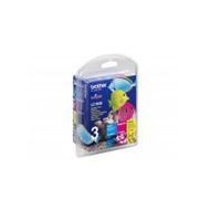 Brother Rainbow pack (1x LC1000Y, 1xLC1000M, 1xLC1000C) Brother Rainbow pack (1x LC1000Y, 1xLC1000M, 1xLC1000C)