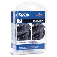 Brother LC1100BKBP2 tusz czarny dwupak (2 x 450 stron) Brother LC1100BKBP2 tusz czarny dwupak (2 x 450 stron)