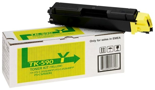 Toner Kyocera-Mita FS-C2026MFP, FS-C2126MFP Yellow Toner Kyocera-Mita FS-C2026MFP, FS-C2126MFP Yellow