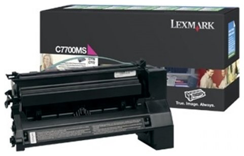 Lexmark toner C77x magenta kaseta zwrotna Lexmark toner C77x magenta kaseta zwrotna