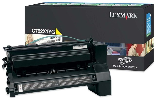 Lexmark Toner C782 yellow Lexmark Toner C782 yellow